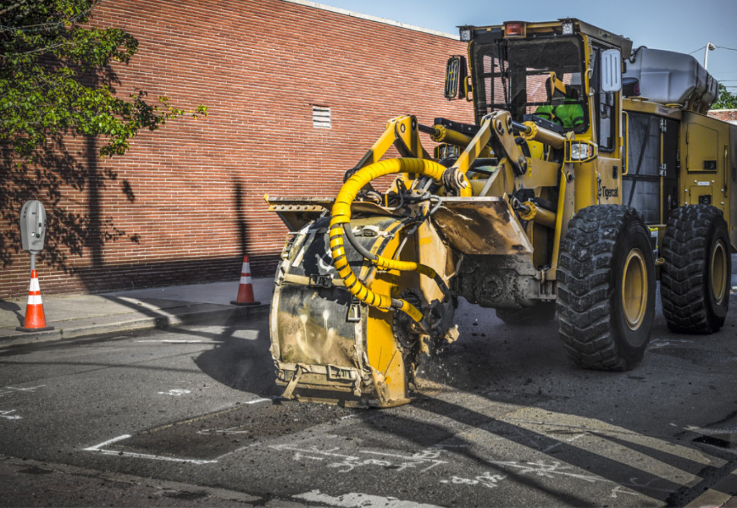 Hero street works trencher clients