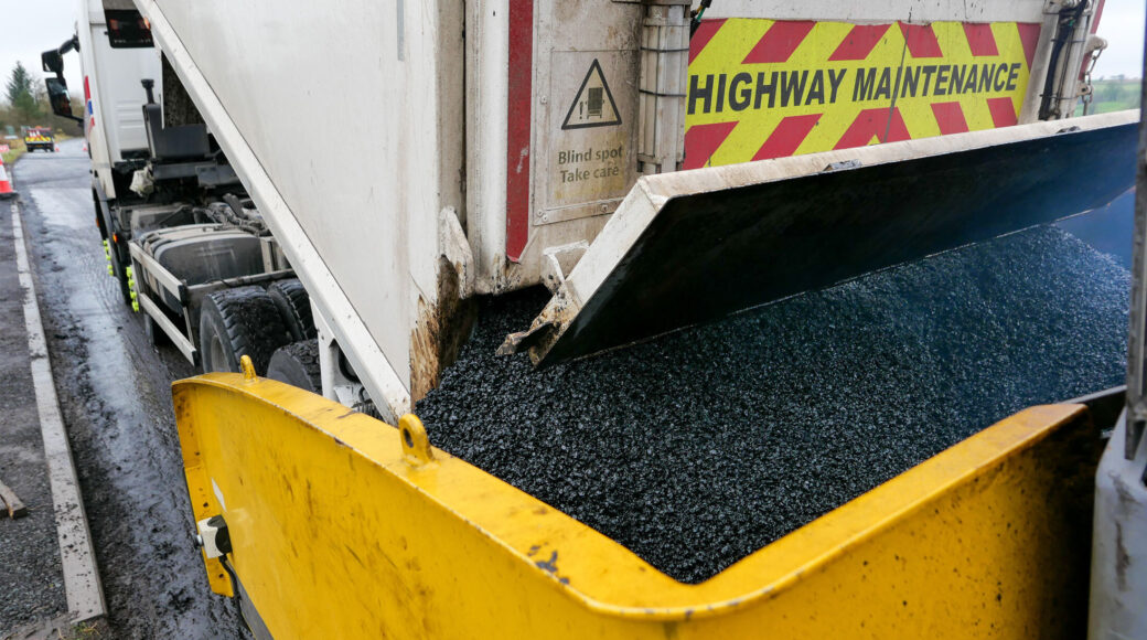 Benefits warm mix asphalt spring