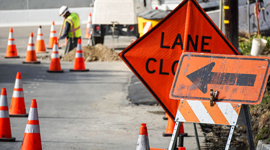 Road construction safety tips