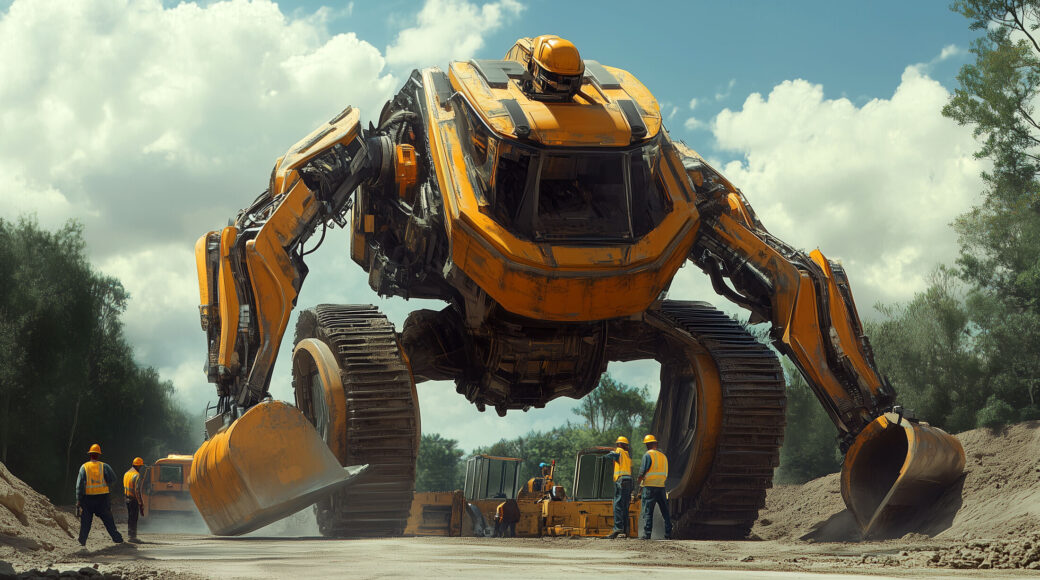 Robots road work automation