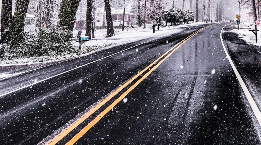 Winter asphalt impact