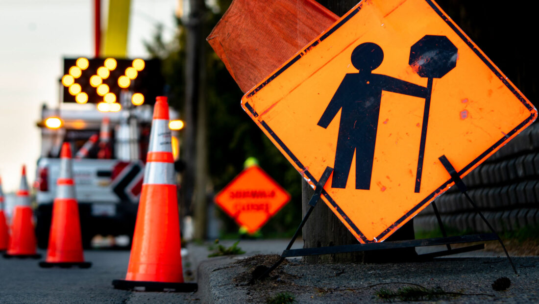 Road crew work zone safety tips