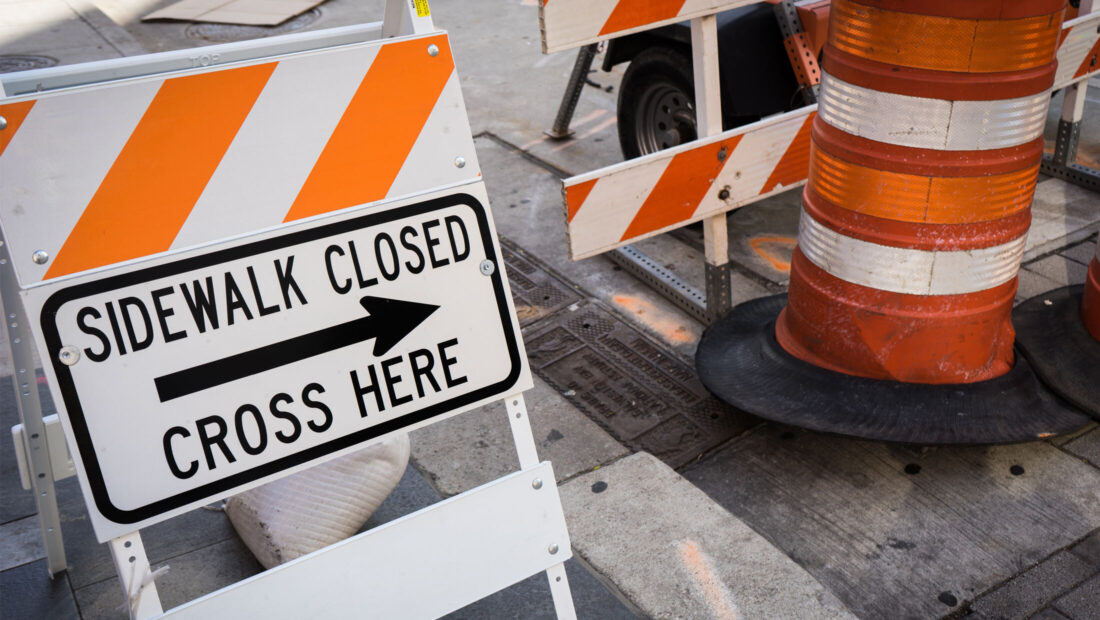 Street trenching projects dispruptions