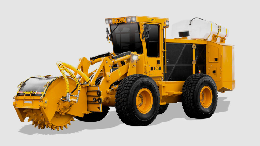 Tigercat tci 730 street trencher