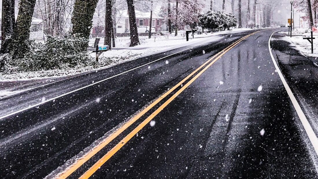 Winter asphalt impact