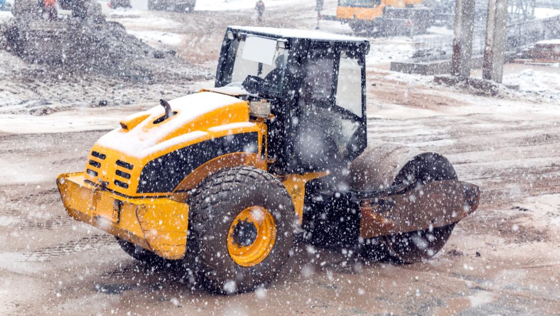 Winter paving technology