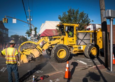 Street works trencher 04