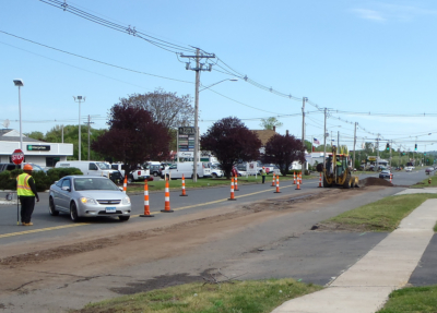 Street works trencher 13