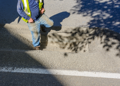 Street works trencher 25